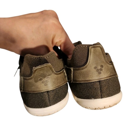 VivoBarefoot Primus Asana III 40 EU Womens Sz 9 Olive Leather Sneaker Shoes EUC - Picture 10 of 11